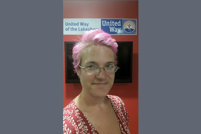 Volunteer Joins Staff  at United Way of the Lakeshore