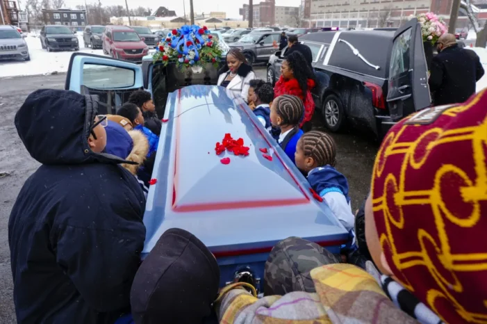 Mourners say goodbye to siblings who died in Detroit casino parking garage