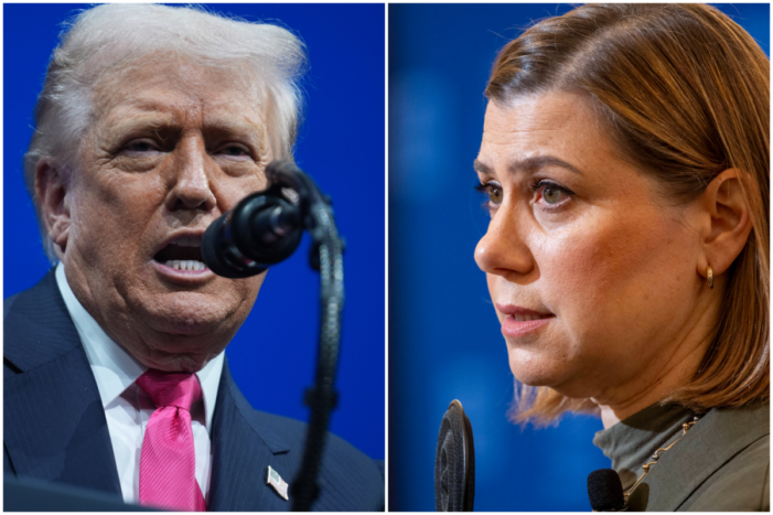 Trump accuses Slotkin, other Dems of sedition ‘punishable by death’