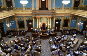 Citing threats, Michigan lawmakers race to grow police power, hide addresses