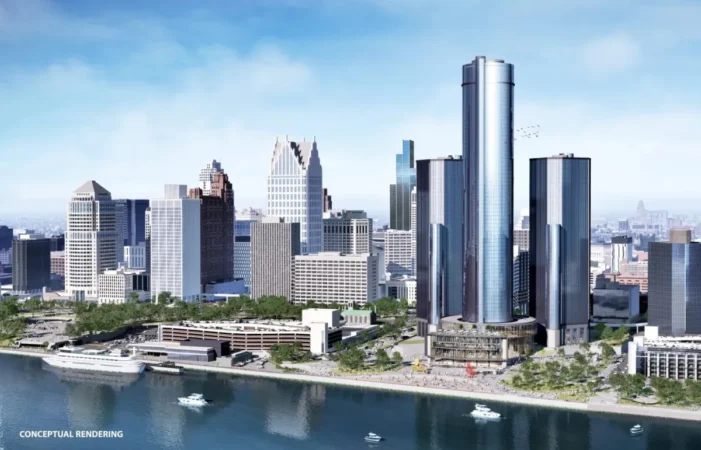 2 Detroit RenCen towers could be torn down as part of new plan