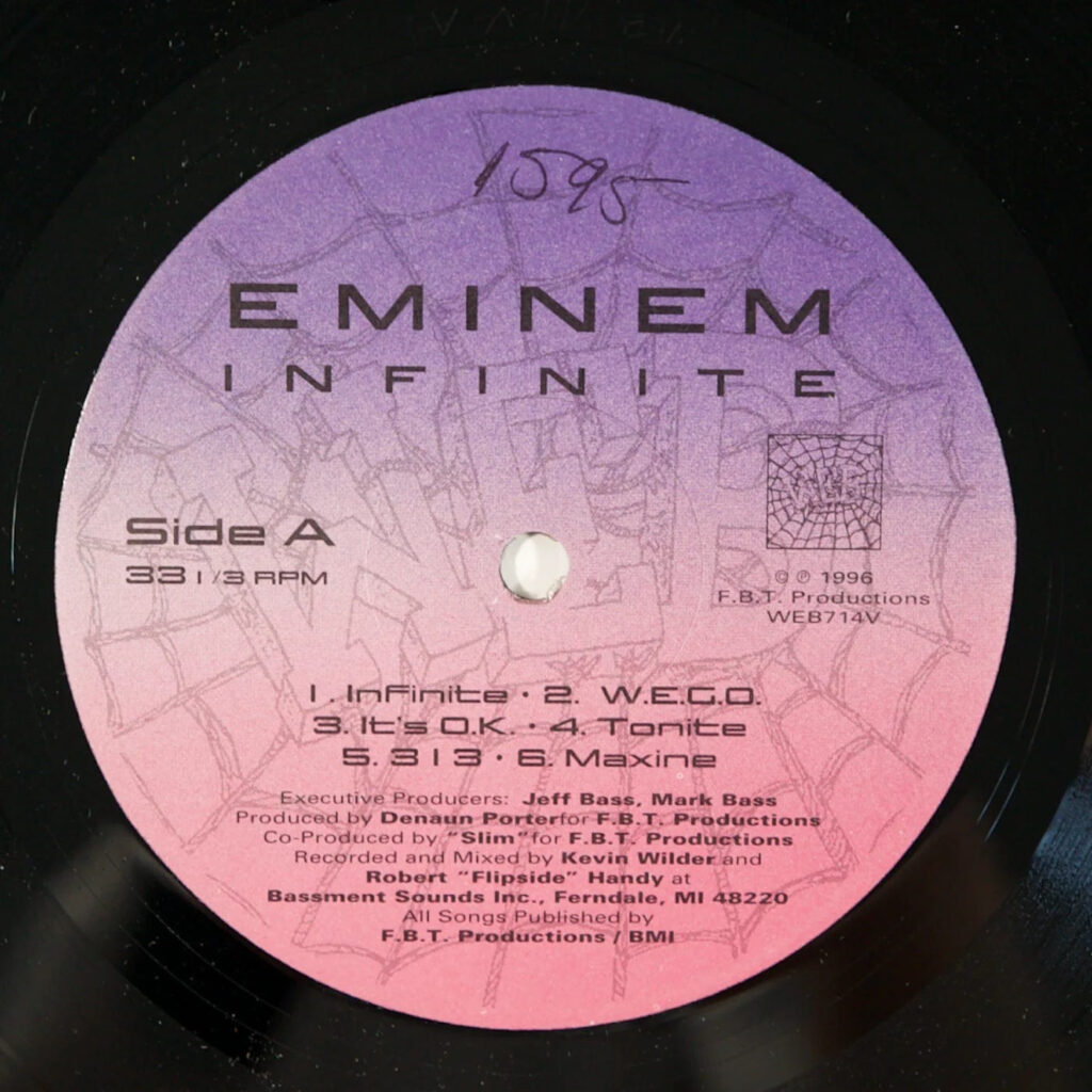 Early Eminem rarities on auction block after record $105k sale