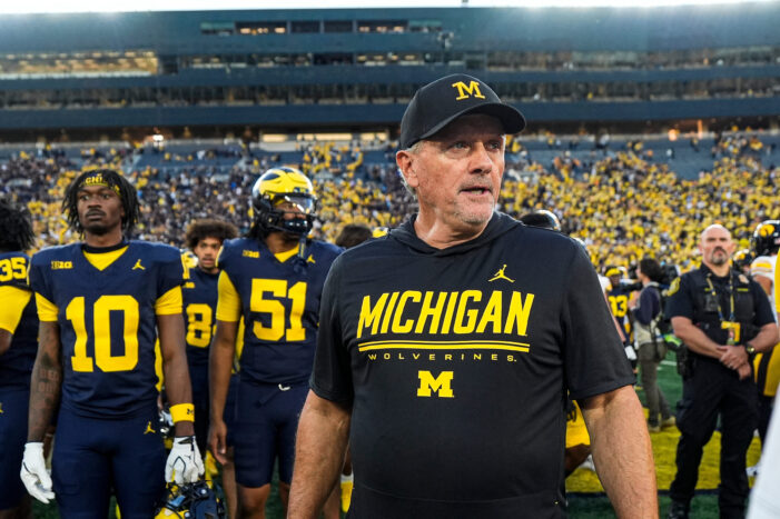 Michigan football finally burned after playing with fire in September