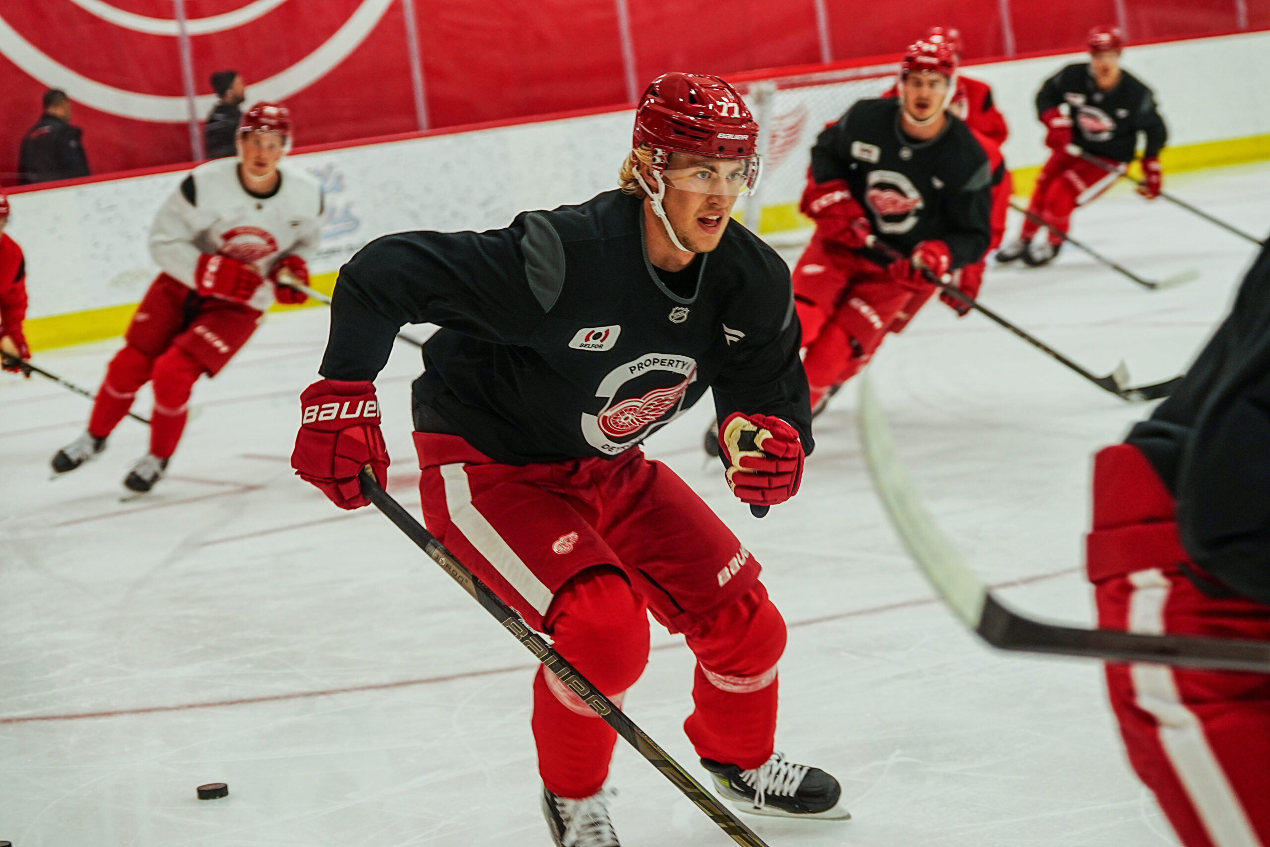 How Red Wings are coping with Simon Edvinsson back in Sweden