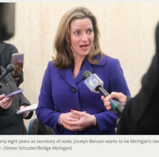 Jocelyn Benson’s record: Election fights, faster DMV visits, transparency flop