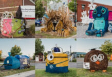 4th Annual Harvest Hay Bale Trail prepares Muskegon for the Fall Season