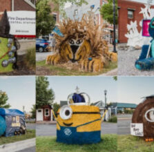 4th Annual Harvest Hay Bale Trail prepares Muskegon for the Fall Season