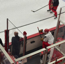 Dylan Larkin out for Detroit Red Wings opener. But will he be introduced?