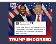 James campaign scrubs some online elements of Trump support | Insider