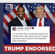 James campaign scrubs some online elements of Trump support | Insider