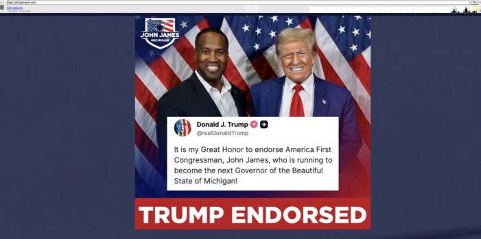 James campaign scrubs some online elements of Trump support | Insider