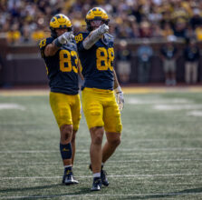 Michigan TE Zack Marshall apologizes for leaked messages about offense