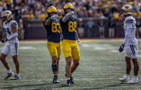 Michigan TE Zack Marshall apologizes for leaked messages about offense