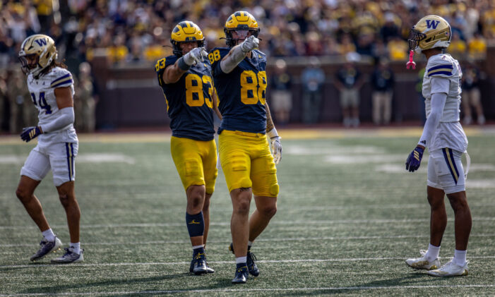 Michigan TE Zack Marshall apologizes for leaked messages about offense