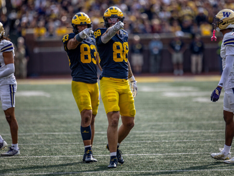 Michigan TE Zack Marshall apologizes for leaked messages about offense