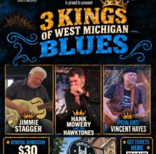 Three Kings of West Michigan blues join together for a night of music, history and purpose