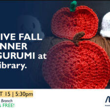 Create Halloween inspired amigurumi at the Norton Shores library