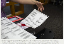 A top Michigan clerk is quitting. She can’t take the voting lies anymore