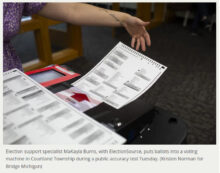 A top Michigan clerk is quitting. She can’t take the voting lies anymore