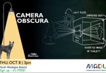 Learn about the history of cameras at the North Muskegon branch library’s Camera Obscura workshop