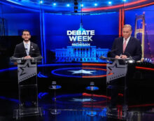 Fact check: Abdul El-Sayed and Mike Rogers debate Trump, tariffs, war, more