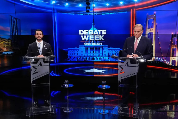 Fact check: Abdul El-Sayed and Mike Rogers debate Trump, tariffs, war, more