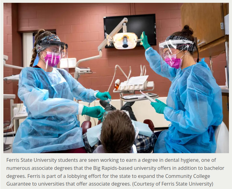 Michigan’s free community college shuts out rural universities. They want in