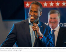 John James vows to boost Michigan literacy, teacher pay
