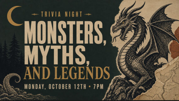 Explore the world of mythology at Monsters, Myths and Legends Trivia Night