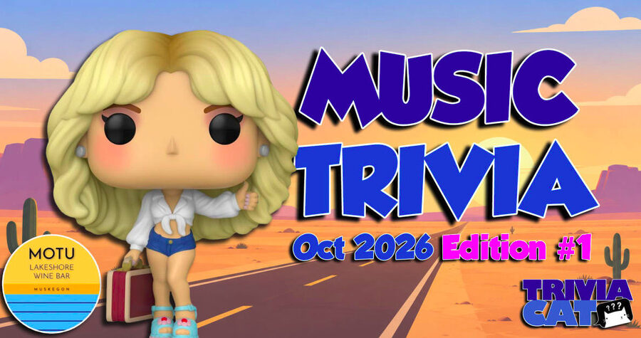 Show off your musical knowledge at Music Trivia by Trivia Cat hosted by MOTU Lakeshore Wine Bar